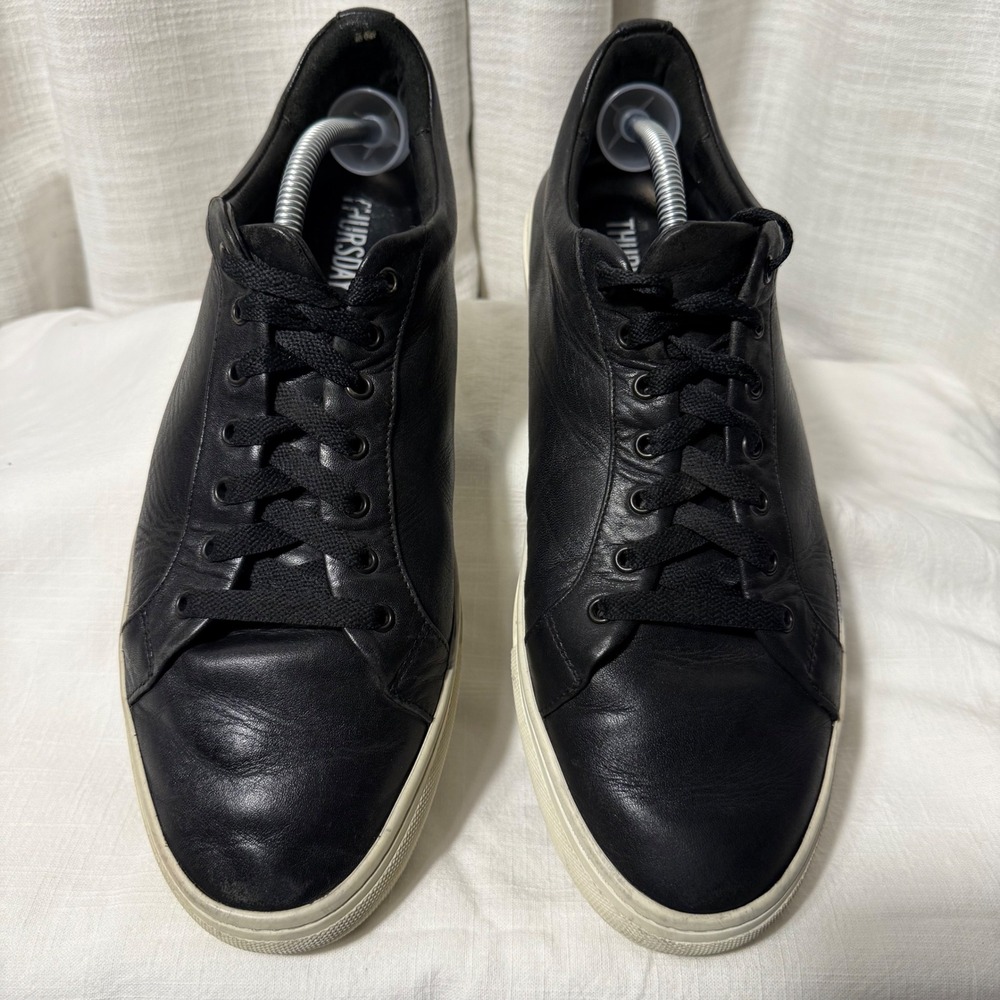 Thursday‎ Boot Co. Everyday Leather Sneakers Mens Size 12 Black Casual